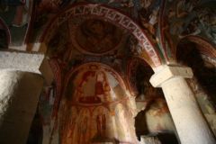 Finely decorated church cave