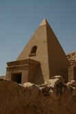 The small Pyramid over the tomb