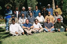 Group photo before returning to Karachi