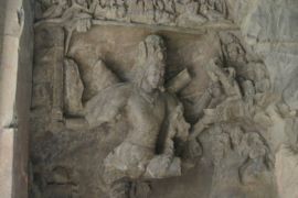Shiva sculpture at Elephanta Island
