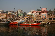 Dasaswamedh Ghat - one of the most central ghats to venture round