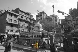 Stupa in central Kathmandu