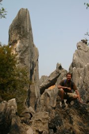 The Stone Forest, only one clown snuck into the picture