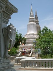 Stupas at Udong
