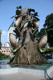 Ugly treehouse fountain