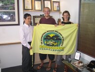 Meeting up with Luis Wee founder of the Rainforest Challenge