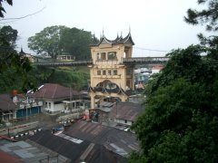 Interesting footbridge in Bukittinggi