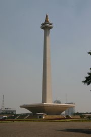 The National Monument (or Monas) in Jakarta