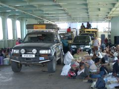 The Flores-Timor ferry, pretty busy
