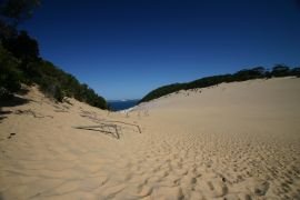 A big sand dune