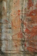 Typical aboriginal artwork