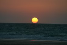 The sunset over Cable Beach