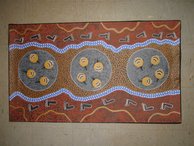 Our new pieces of Aboriginal art
