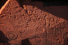 Aboriginal rock carvings
